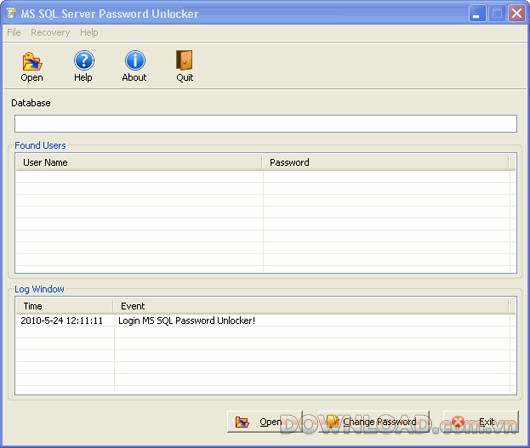 MS SQL Server Password Unlocker