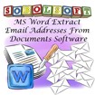 MS Word Extract Email Addresses Software 7.0 - Trích xuất email từ Word