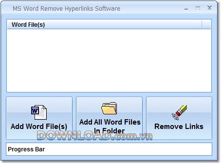 MS Word Remove Hyperlinks Software
