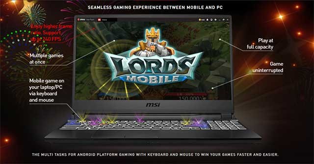 MSI App Player mang lại trải nghiệm tốt khi chơi mobile game trên PC