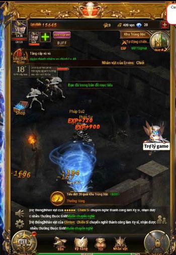 Game MU Đại Thiên Sứ H5 màn hình dọc