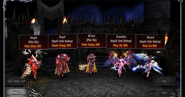 Hệ thống nhân vật quen thuộc đi kèm cơ chế ra skill không delay