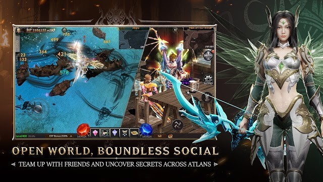 Lập team với bạn bè và chinh phục thế giới mở