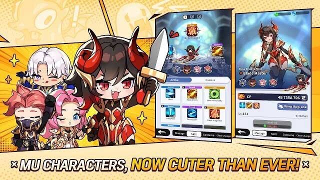 Chơi với các nhân vật MU trong hình dạng mới cực đáng yêu trong game MU: Pocket Knights