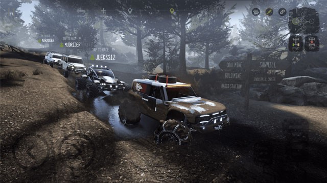 Cùng bạn bè lái xe chinh phục địa hình hiểm trở trong game Mudness Offroad Car Simulator