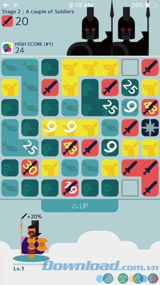 Game xếp hình match-3