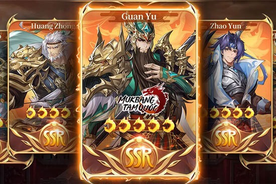 Hệ thống tướng phong phú với việc ngoài 4 phe quen thuộc