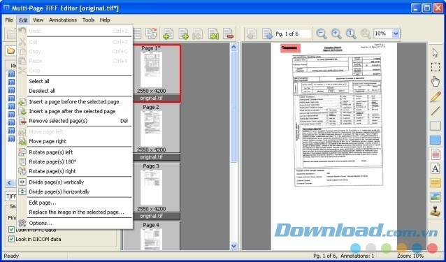 Phần mềm chứa nhiều tính năng chỉnh sửa tài liệu hữu ích
