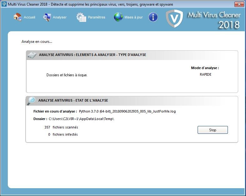 Multi Virus Cleaner 2018 for Windows