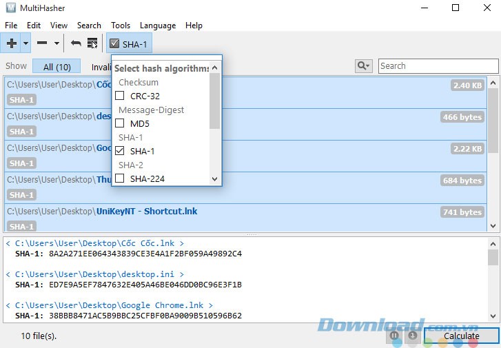 Các loại thuật toán