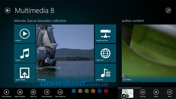 Multimedia 8 for Windows 8