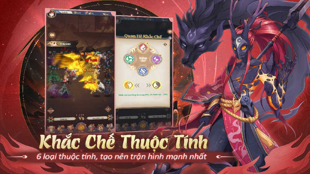 6 Loại thuộc tính, tạo nên trận hình mạnh nhất