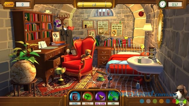 Tìm đồ vật ẩn trong căn phòng