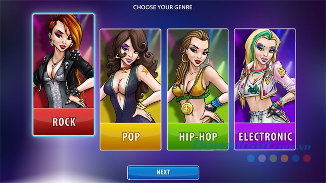 Chọn thể loại nhạc