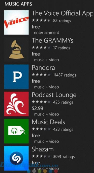 Giới thiệu ứng dụng nghe nhạc