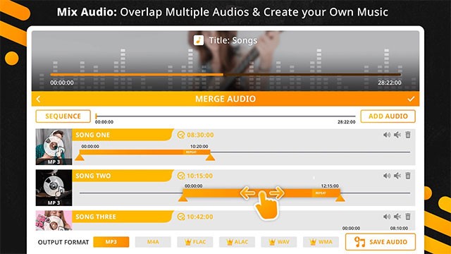 Mix Editor hỗ trợ mix nhạc chuyên nghiệp