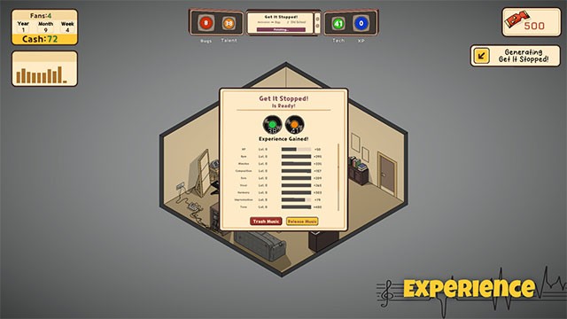 Thích ứng với những xu thế âm nhạc mới nhất trong Music Producer Tycoon game