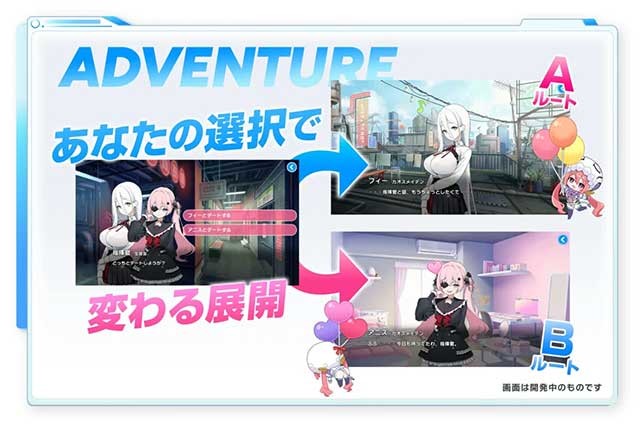 Game được phát triển dựa trên hai tựa game JRPG Muv-Luv và Muv-Luv Alternative