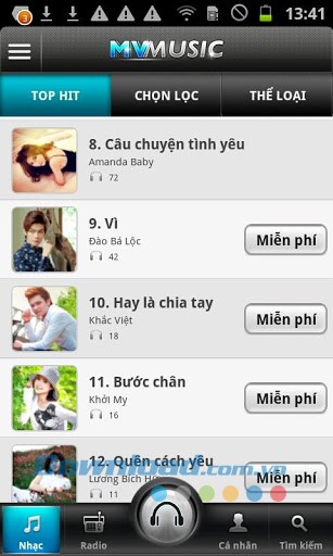 MV Music for Android