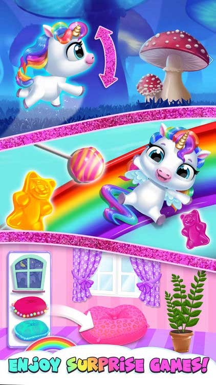Cùng bé kỳ lân vui chơi những trò chơi thú vị trong My Little Unicorn