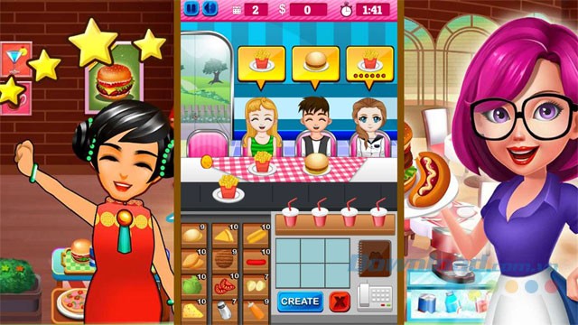 Game quản lý nhà hàng