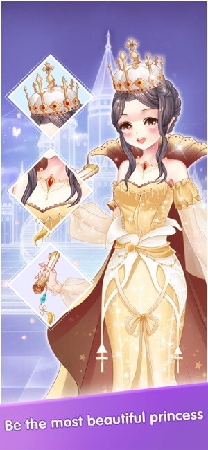 Mặc trang phục như công chúa