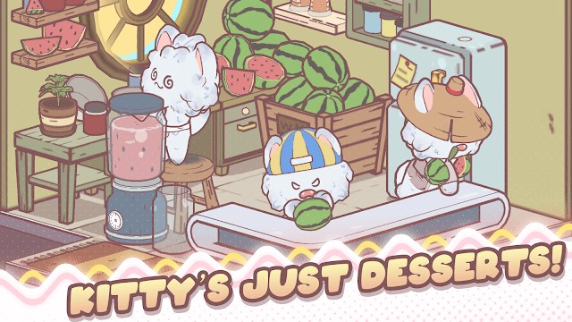 Cùng những chú mèo làm món tráng miệng thơm ngon