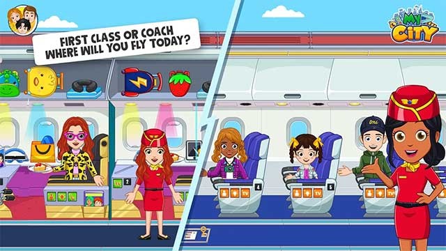 Khám phá 8 địa điểm mới tại sân bay trong game My City: Airport