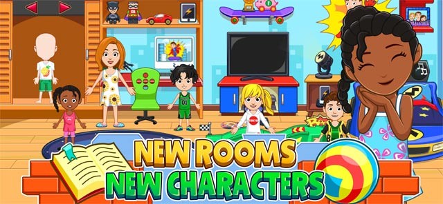 Gặp gỡ nhiều nhân vật mới và khám phá các căn phòng khác nhau