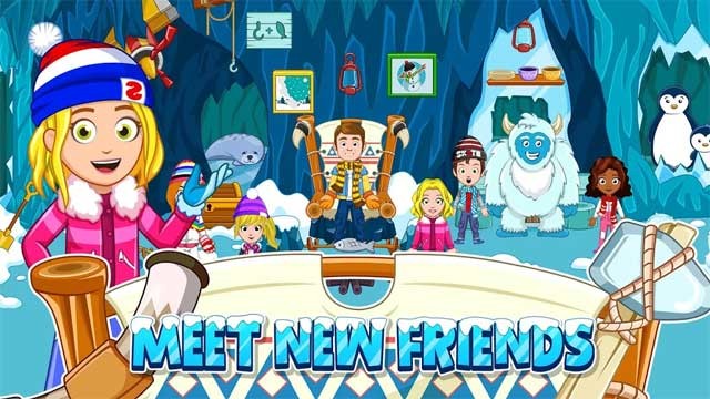 Làm quen với các nhân vật mới mà bé có thể di chuyển giữa các game thuộc series My City