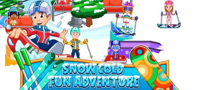 Tham gia các hoạt động vui nhộn vào mùa đông trong game My City Ski Resort