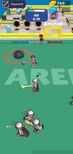 My Clone Army là một game hành đọng chiến đấu vui nhộn