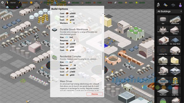 Nhiều tùy chọn xây dựng, quản lý