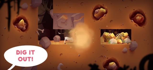 Đào bới và tìm kiếm vật phẩm