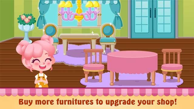 Mua những món nội thất dễ thương để trang trí cho cửa hàng của riêng bé