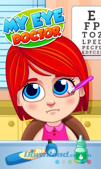 Giao diện chơi game My Eye Doctor trên Android