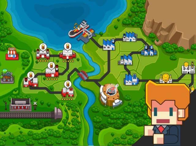 Mở rộng nhà máy của bạn ra nhiều khu vực khác trong My Factory Tycoon