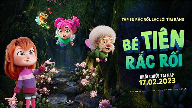 Poster phim hoạt hình Bé Tiên Rắc Rối khởi chiếu từ 17/2/2023