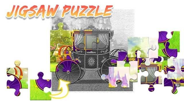 Xếp hình để mở khóa cỗ xe ngựa