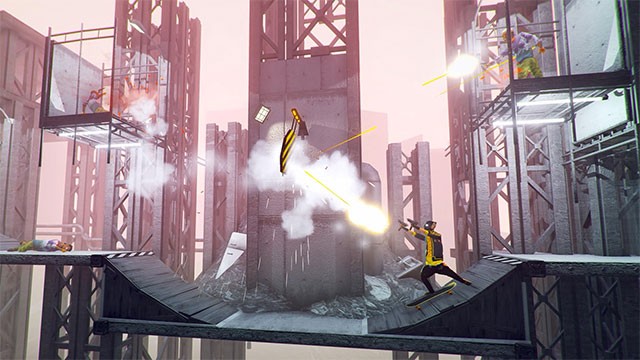 Ngắm bắn và hạ gục mục tiêu với 2 tay 2 súng