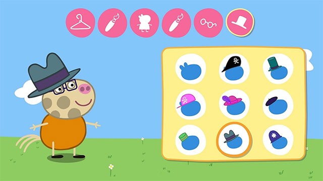 Xây dựng nhân vật của riêng bạn trong My Friend Peppa Pig