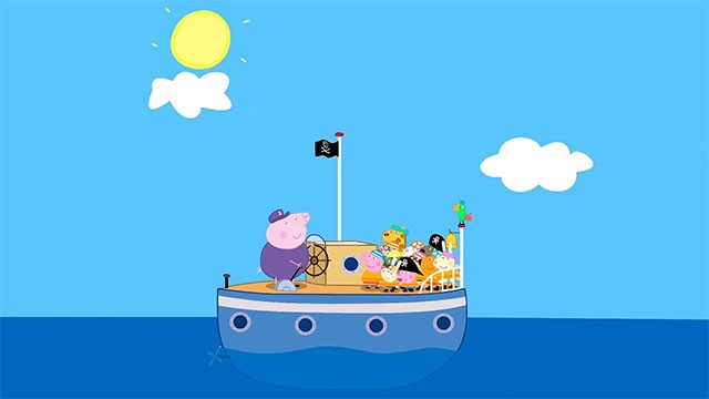 Cùng heo Peppa và những người bạn mới truy tìm kho báu trong Pirate Adventures DLC