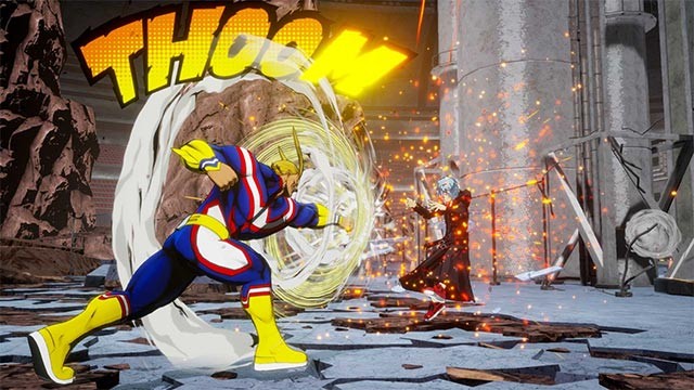 Tạo ra combo tấn công mạnh mẽ trong My Hero One's Justice 2