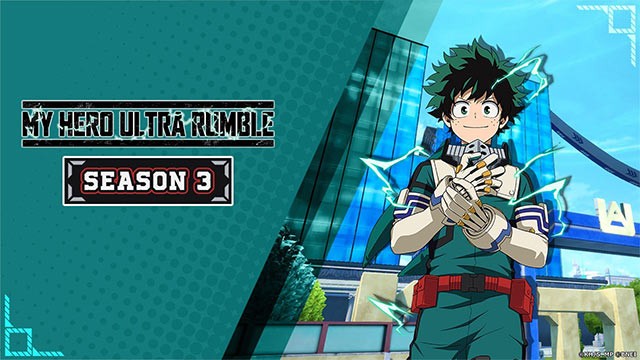 My Hero Ultra Rumble Season 3 giới thiệu màn chơi mới và hàng loạt bộ kỹ năng đáng chú ý