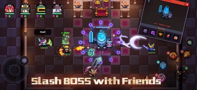 Diệt boss cùng bạn bè