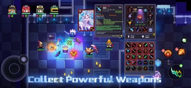Thu thập những vũ khí mạnh mẽ
