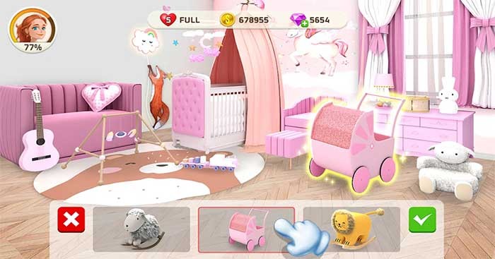 Tùy chỉnh từng không gian theo ý thích hoặc yêu cầu của khách hàng