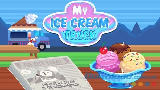 Game mô phỏng xe bán kem lưu động My Ice Cream Truck