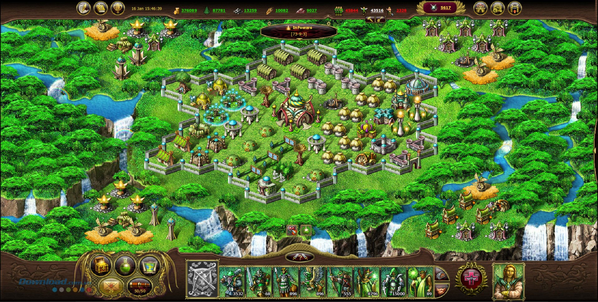 Xây dựng vương quốc của riêng mình trong game My Lands: Black Gem Hunting