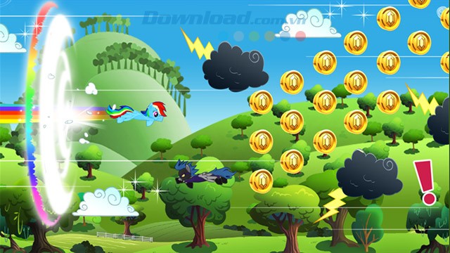 Ngựa cầu vồng trong game My Little Pony